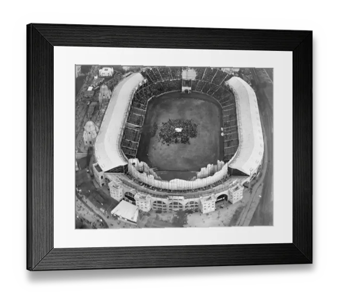 Framed Print : Boxing at Wembley Stadium 1924 EPW011412