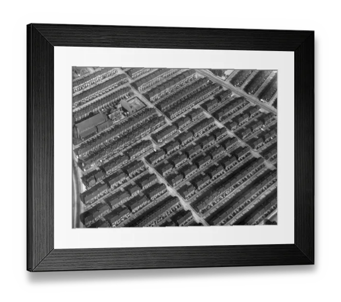 Framed Print : Terraced houses EPW024326