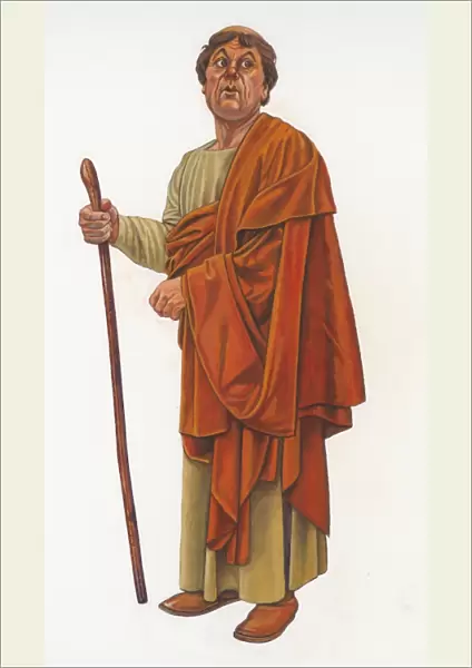 Anglo Saxon Monk N080565