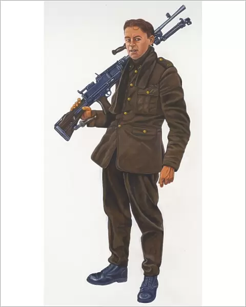 Second World War Gunner N080568