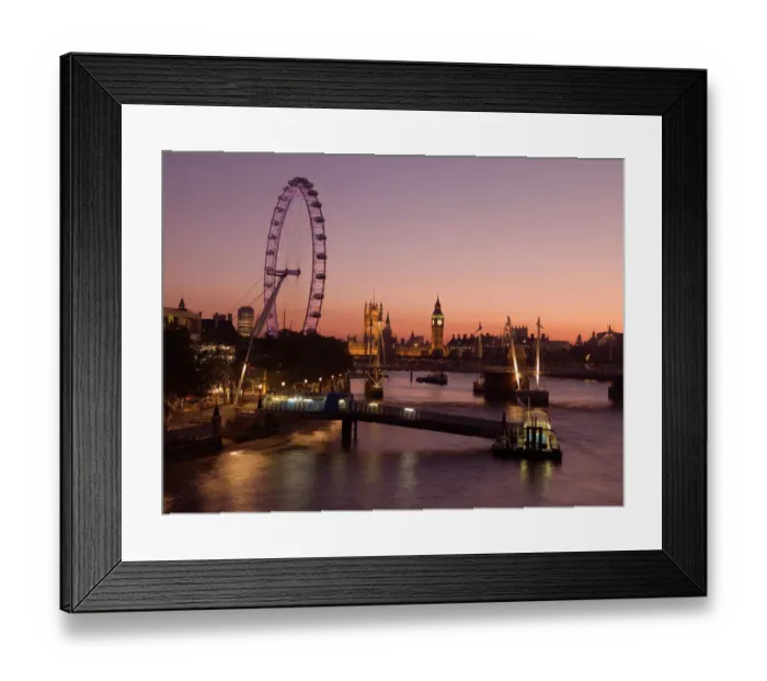 Framed Print : The London Eye N061026 Framed Print : The London Eye N061026