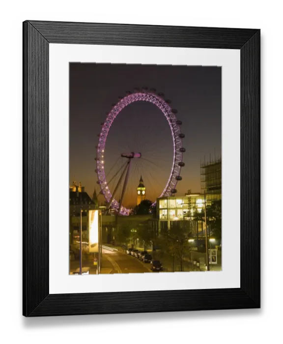 Framed Print : The London Eye N061028