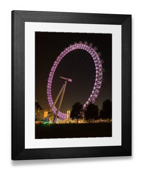 Framed Print : The London Eye N061029