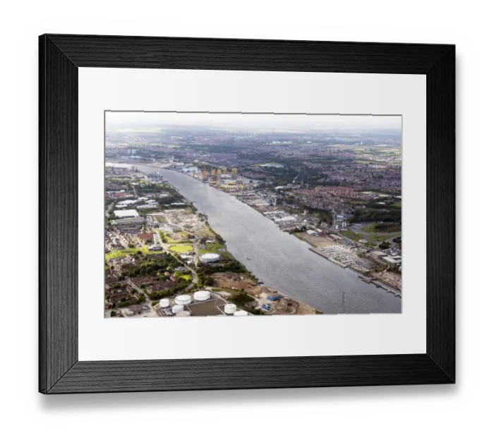 Framed Print : River Tyne 28959_050 Framed Print : River Tyne 28959_050