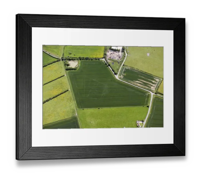 Framed Print : Burgh Le Marsh cropmarks 28712_042