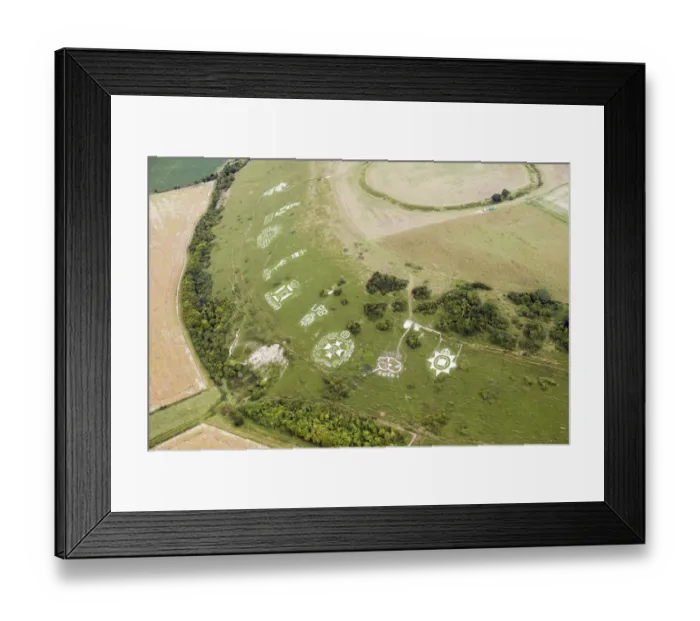 Framed Print : Fovant Badges 33233_018