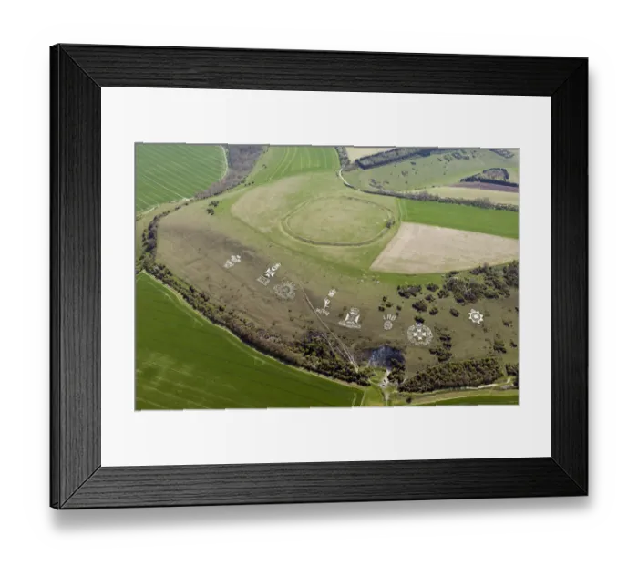 Framed Print : Fovant badges 29526_026