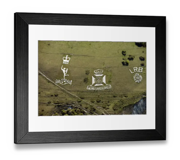 Framed Print : Fovant badges 29526_035