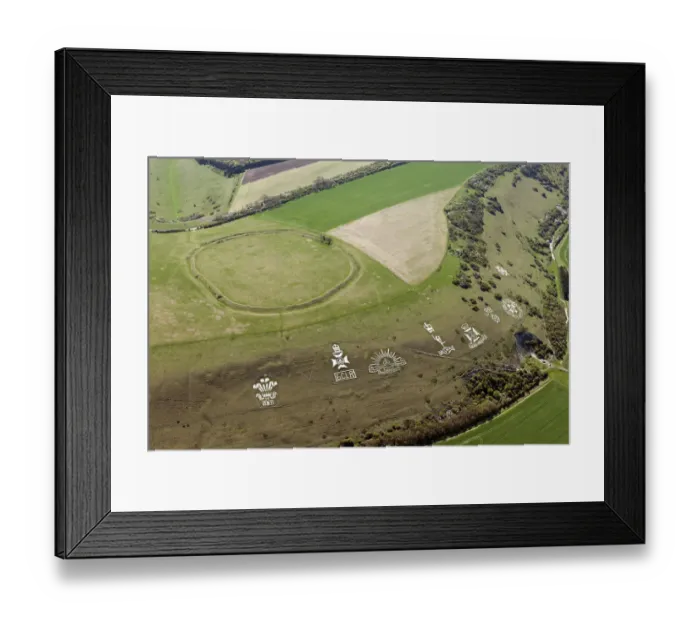 Framed Print : Fovant badges 29526_044