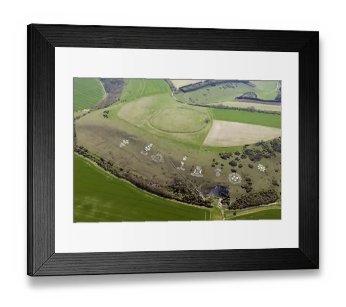 Framed Print : Fovant badges 29526_047