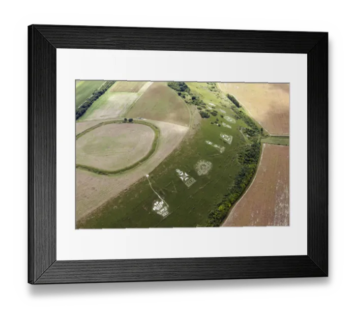 Framed Print : Fovant Badges 33233_001 Framed Print : Fovant Badges 33233_001