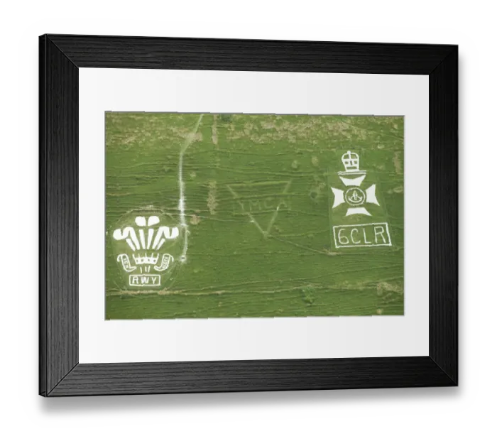 Framed Print : Fovant Badges 33233_007