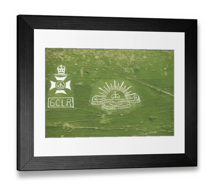Framed Print : Fovant Badges 33233_009