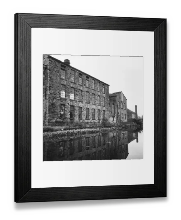 Framed Print : Airedale Mills Bingley DES01_01_0616