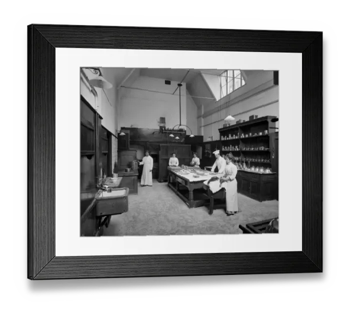 Framed Print : Minley Manor kitchens BL17959A Framed Print : Minley Manor kitchens BL17959A