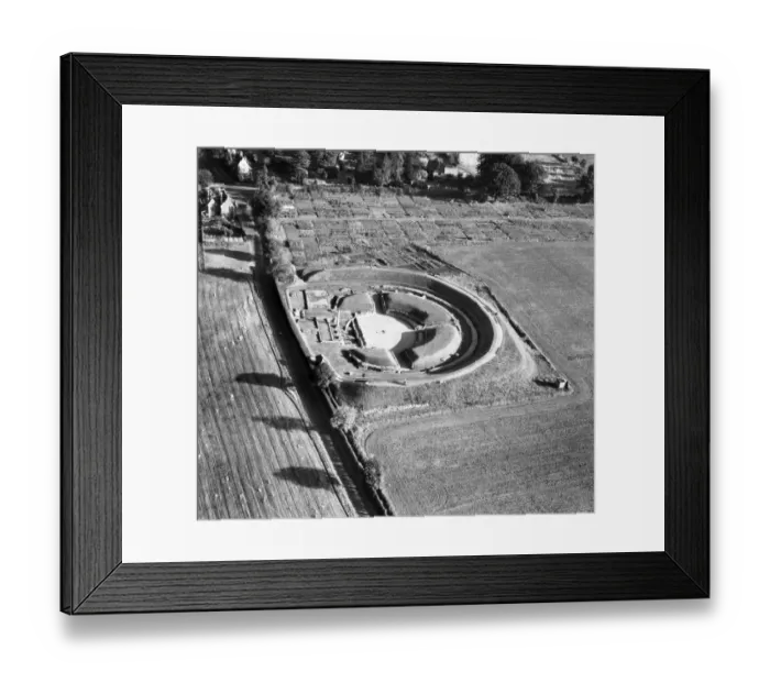 Framed Print : Roman Theatre Verulamium EAW011295