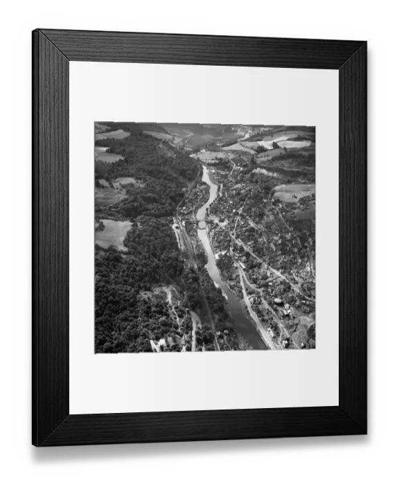 Framed Print : Ironbridge Gorge EAW024219 Framed Print : Ironbridge Gorge EAW024219