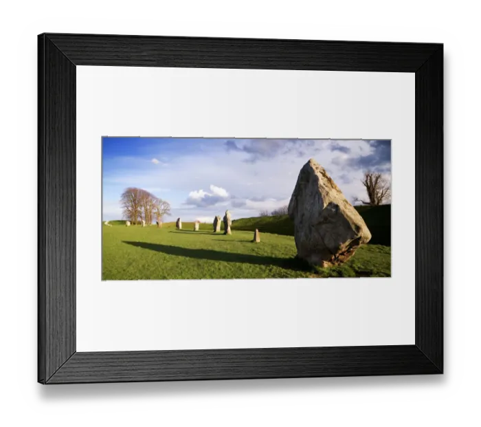 Framed Print : Avebury Stone Circle N080688