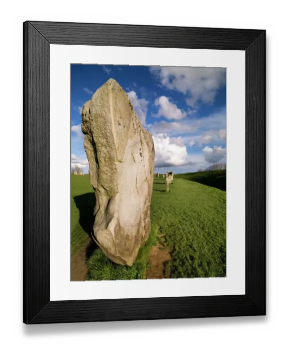 Framed Print : Avebury Stone Circle N080684