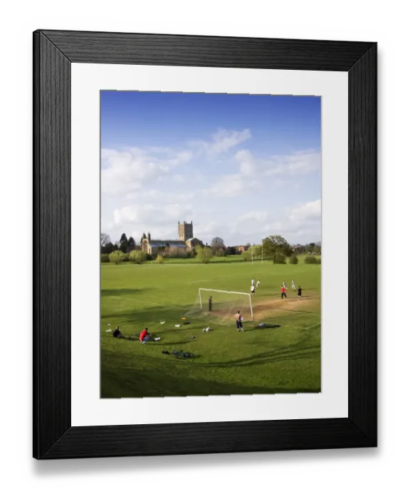 Framed Print : Tewkesbury Abbey N080720
