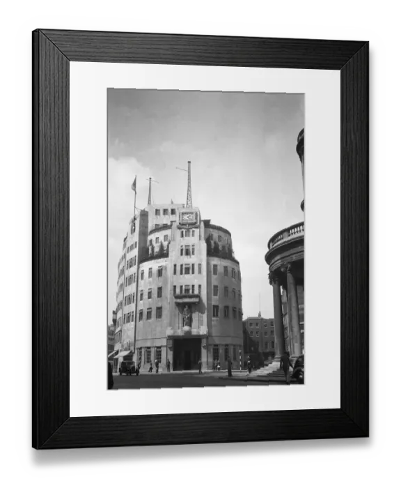 Framed Print : Broadcasting House SAM01_03_0989 Framed Print : Broadcasting House SAM01_03_0989