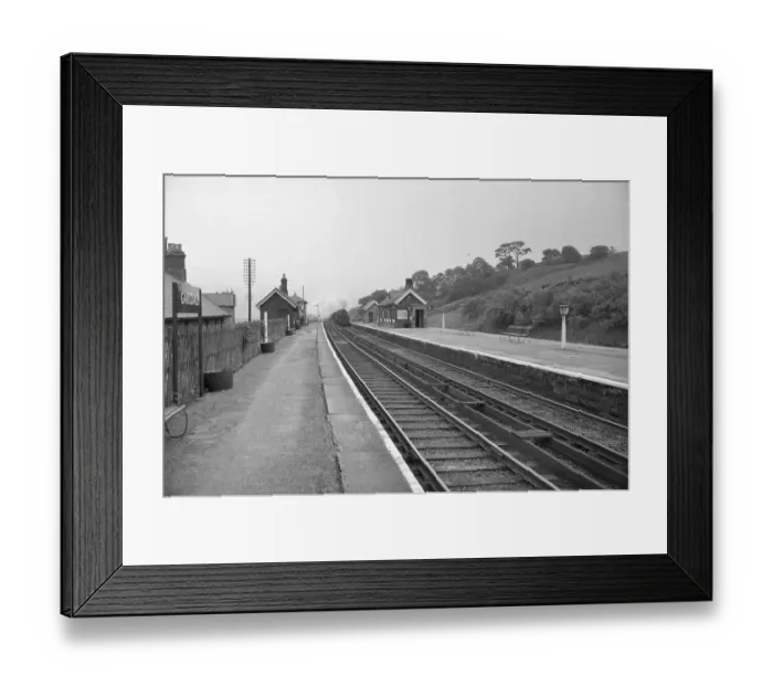 Framed Print : Garsdale Railway Station MF000290_18