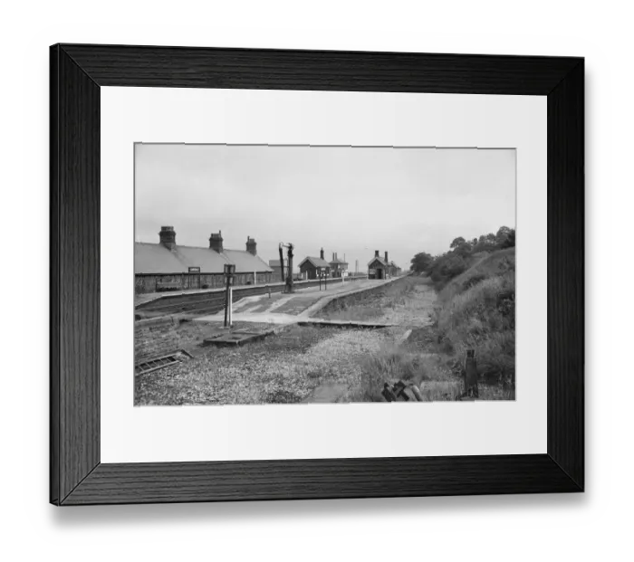 Framed Print : Garsdale Railway Station MF000290_21