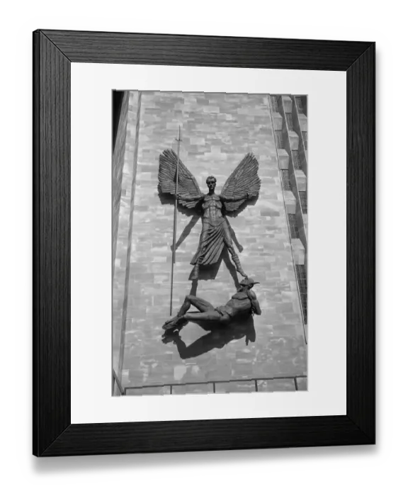 Framed Print : St Michael and the devil UXC01_01_01_0009_18 Framed Print : St Michael and the devil UXC01_01_01_0009_18