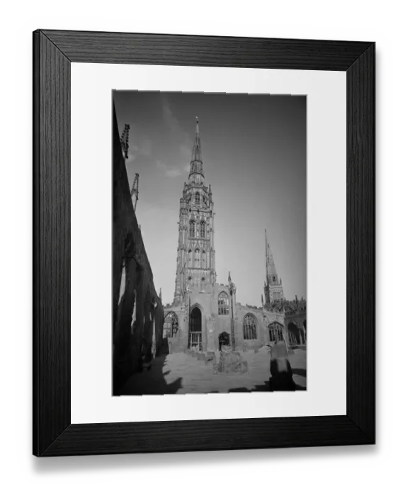 Framed Print : Coventry Cathedral UXC01_01_01_0007_07