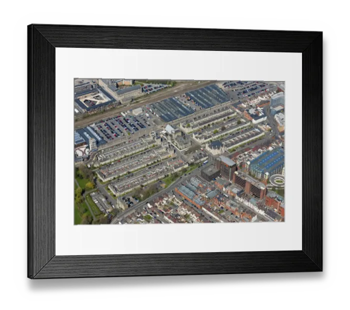 Framed Print : Railway Village, Swindon 29615_042c