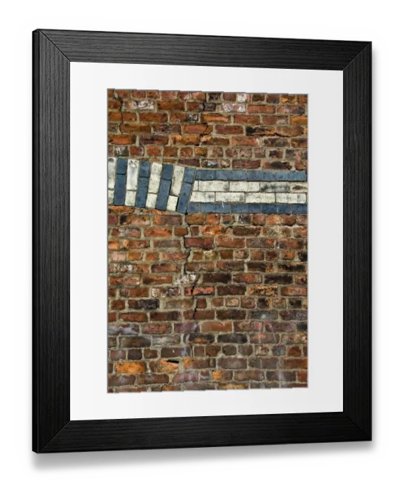 Framed Print : Brickwork DP070233 Framed Print : Brickwork DP070233
