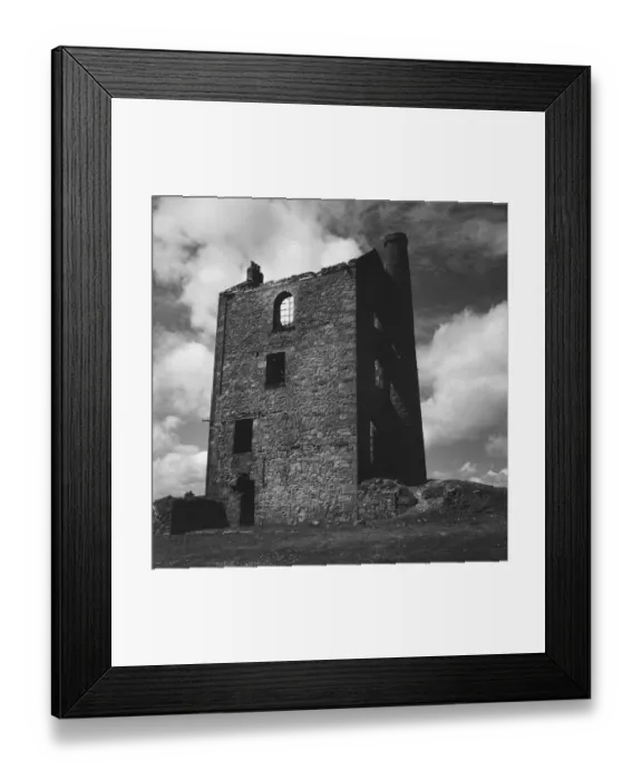 Framed Print : Housemans Shaft Engine House at South Phoenix Mine DES01_02_010