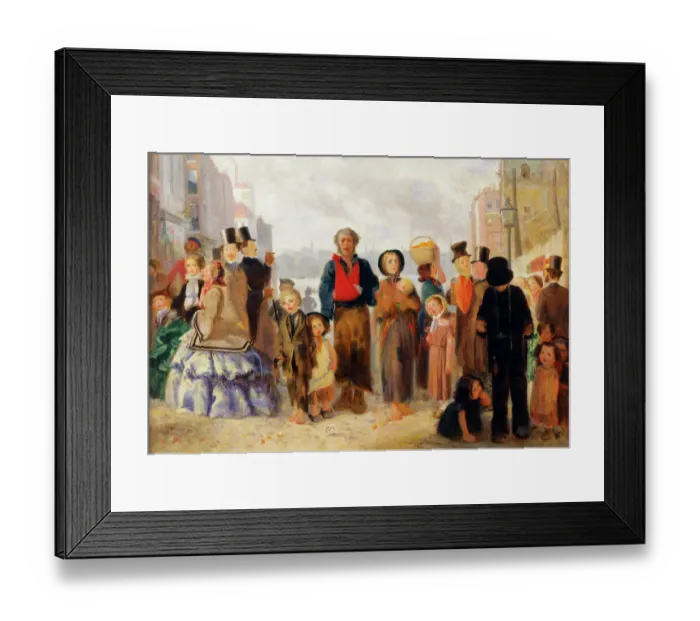 Framed Print : Boyd Houghton - Itinerant Singers K030522