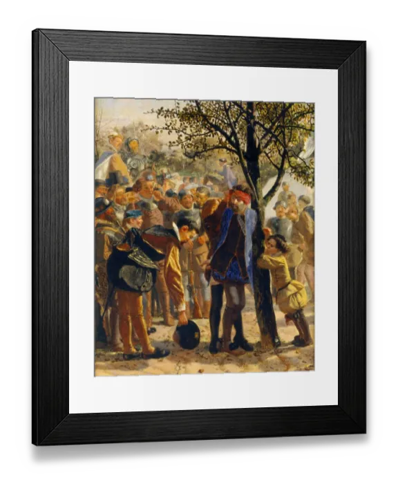 Framed Print : Boyd Houghton - Scene from Alls Well That Ends Well K030523 Framed Print : Boyd Houghton - Scene from Alls Well That Ends Well K030523