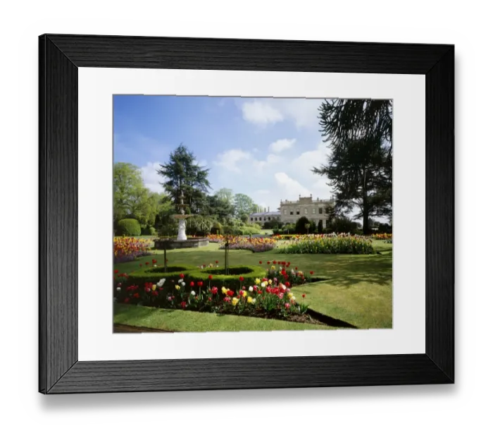 Framed Print : Brodsworth Hall and Gardens K041025 Framed Print : Brodsworth Hall and Gardens K041025