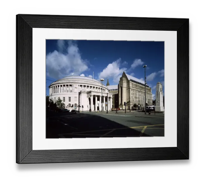 Framed Print : Central Library FF000149