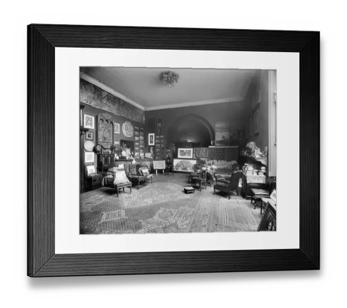 Framed Print : Lord Frederic Leightons studio BL13088