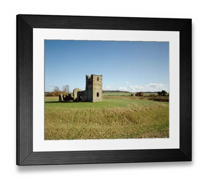 Framed Print : Knowlton Church and Earthworks J940538