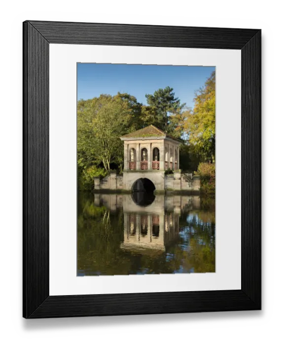Framed Print : Boat House, Birkenhead Park DP175237 Framed Print : Boat House, Birkenhead Park DP175237