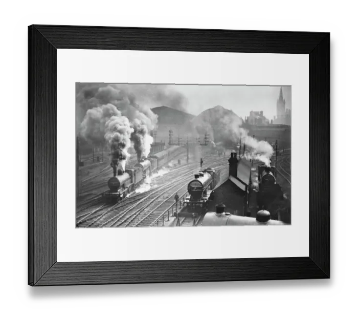 Framed Print : Kings Cross Station BB72_01476