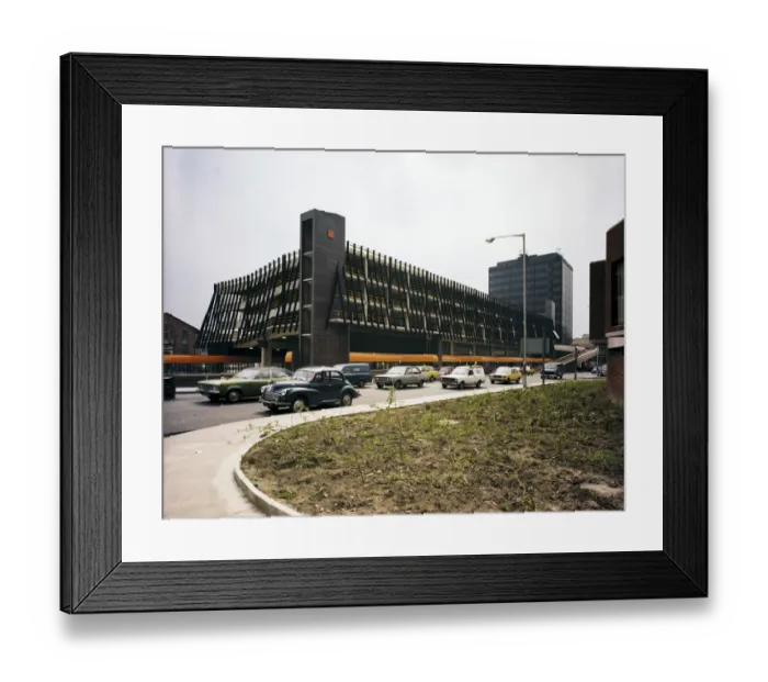 Framed Print : Rochdale Bus Station JLP01_10_05394