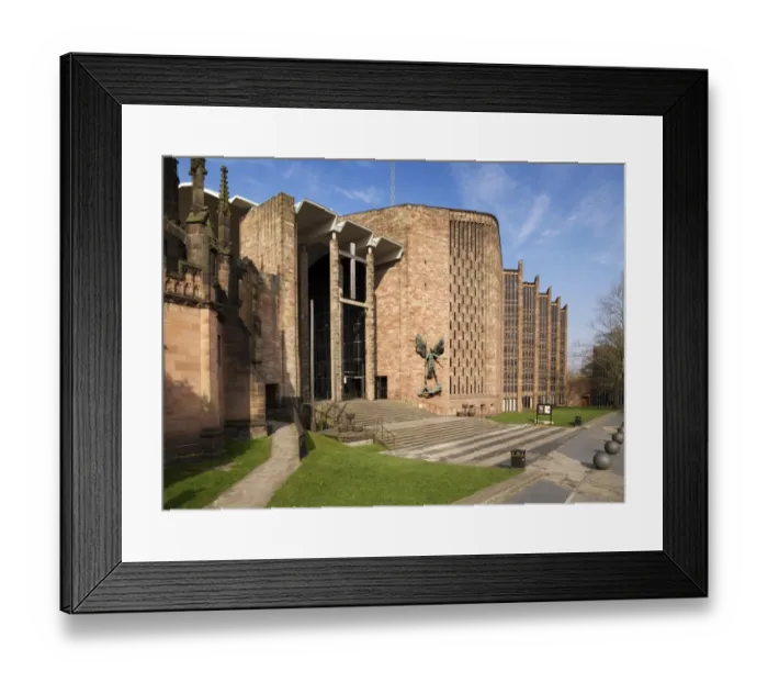 Framed Print : Coventry Cathedral N080725
