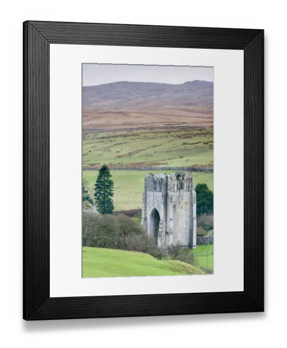 Framed Print : Shap Abbey N090047