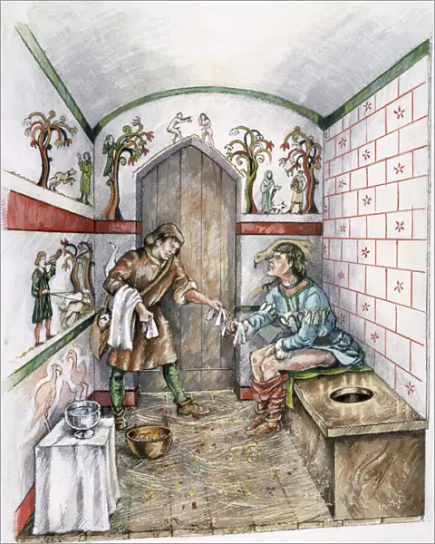 Medieval latrine J030112