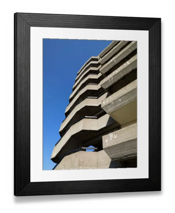 Framed Print : Trinity Square Car Park DP059892