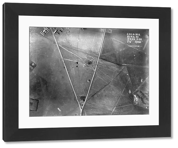 Stonehenge aerial view, 1922 CCC_8561_73