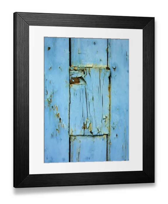 Framed Print : Blue door DP026613