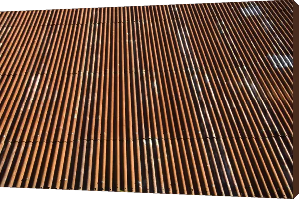 Corrugated iron roof DP032153