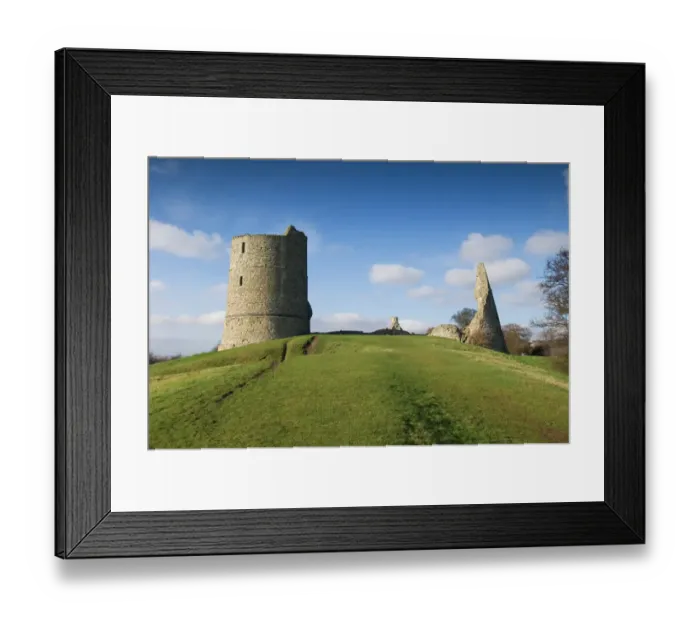Framed Print : Hadleigh Castle N090070 Framed Print : Hadleigh Castle N090070