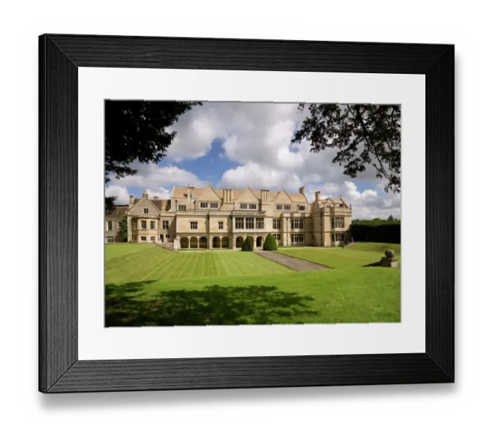 Framed Print : Apethorpe Hall N080845 Framed Print : Apethorpe Hall N080845